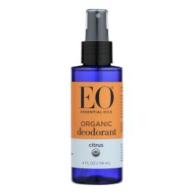 Eo Products - Organic Deodorant Spray Citrus - 4 Fl Oz