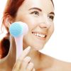 Silicone Face Cleansing Brush Double-Sided Facial Cleanser Blackhead Removal Product Pore Cleaner Exfoliator Face Scrub Brush